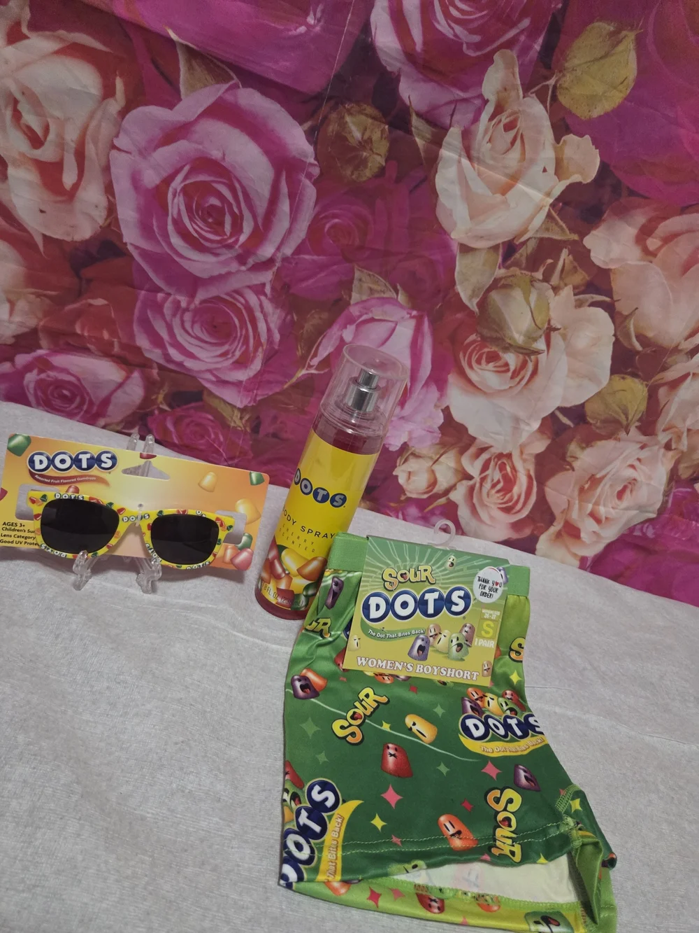 DOTS Kids Sunglasses - Yellow Frame